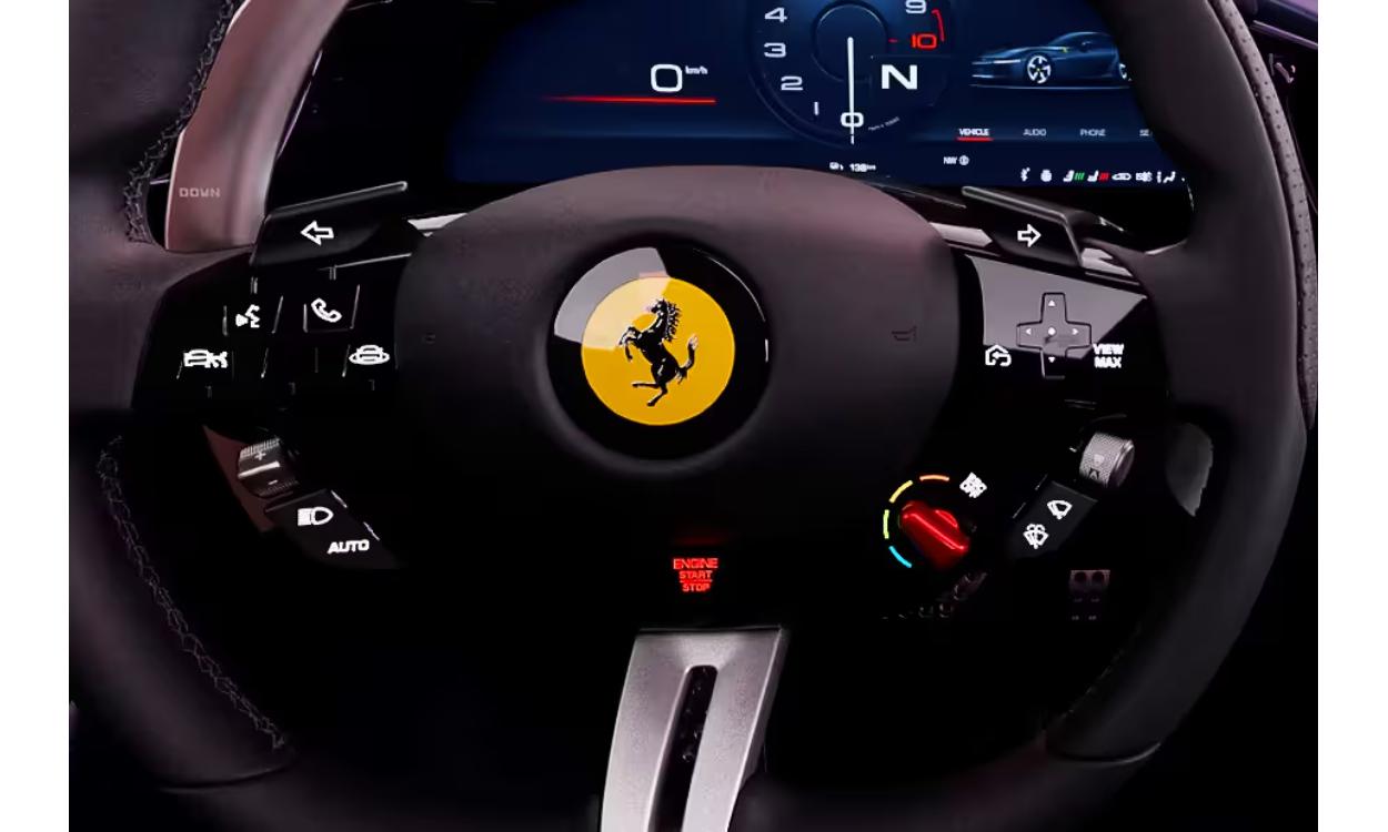 Ferrari 12cilindri Steering Controls