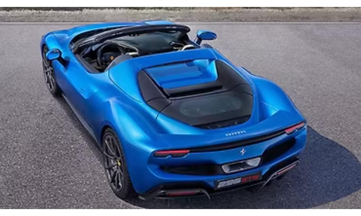 Ferrari 296 Gts Rear Look