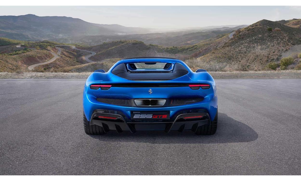 Ferrari 296 Gts Rearlook