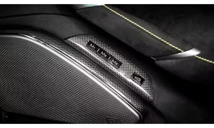 Roma Interior Seat Memory Buttons