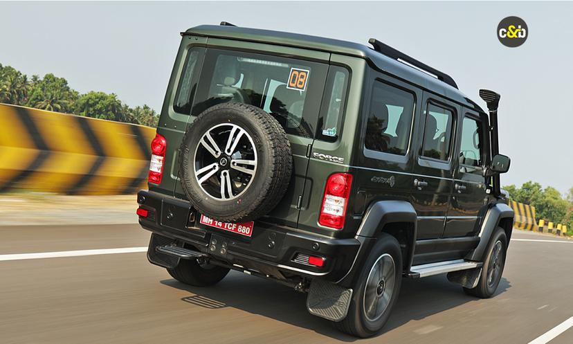 Force Gurkha Rear Look