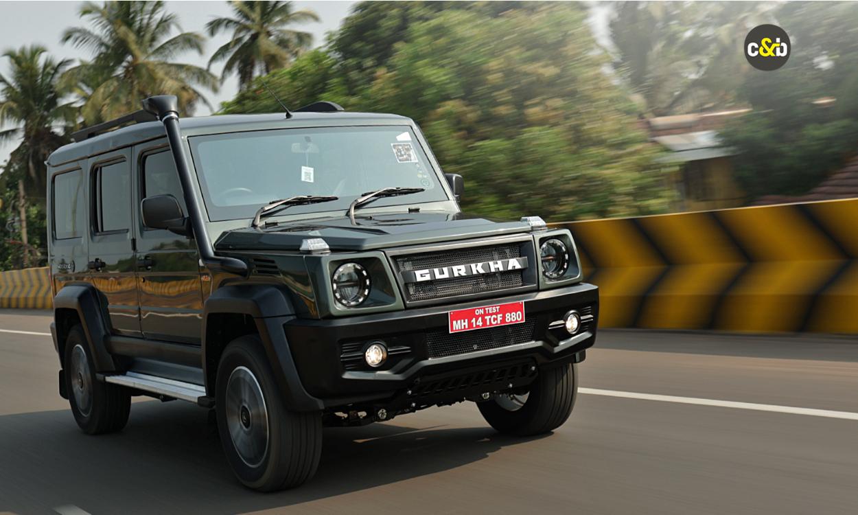 Force Gurkha Rideview