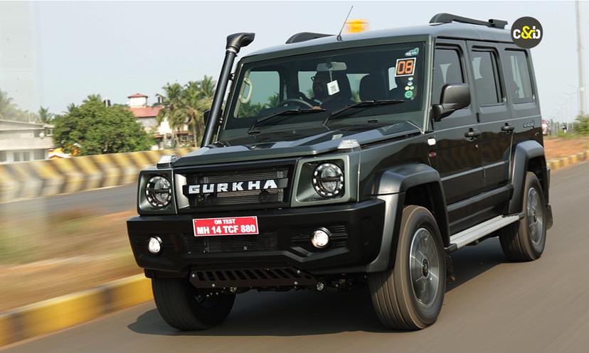 Force Gurkha Rideview3
