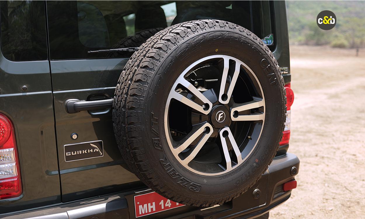 Force Gurkha Spare Wheel