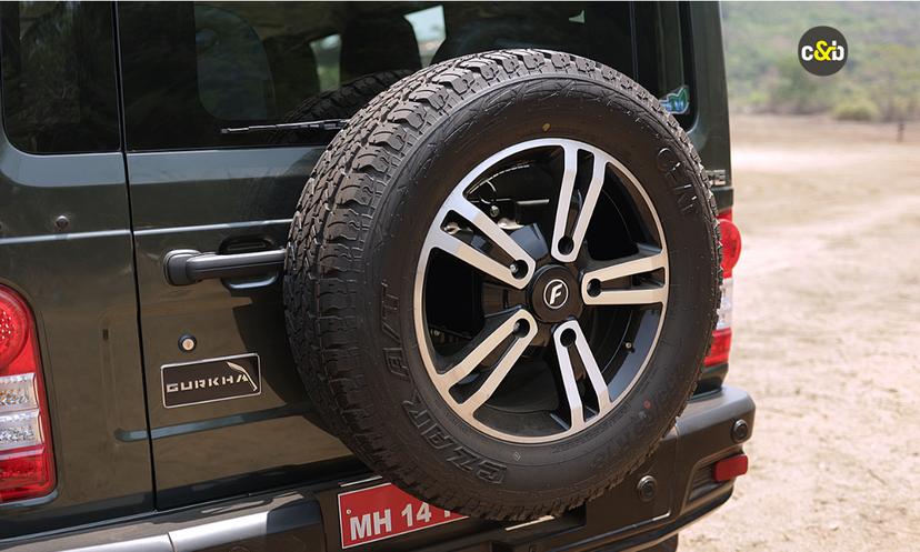 Force Gurkha Spare Wheel
