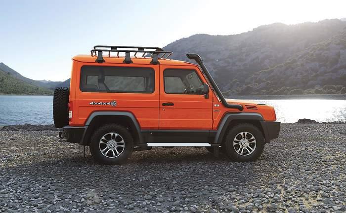 Force motors Grukha Side View