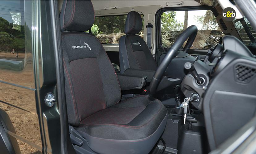 Force Gurkha Front Seat