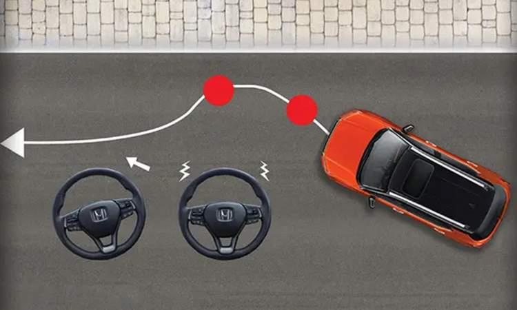 Honda Elevate Road Departure Mitigation System