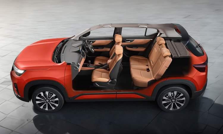 Honda elevate spacious cabin