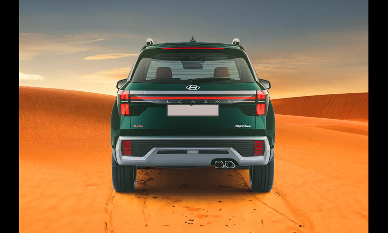 Hyundai alcazar rear View