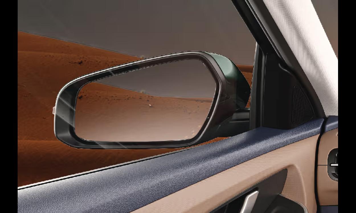 Hyundai alcazar side Mirror Glass