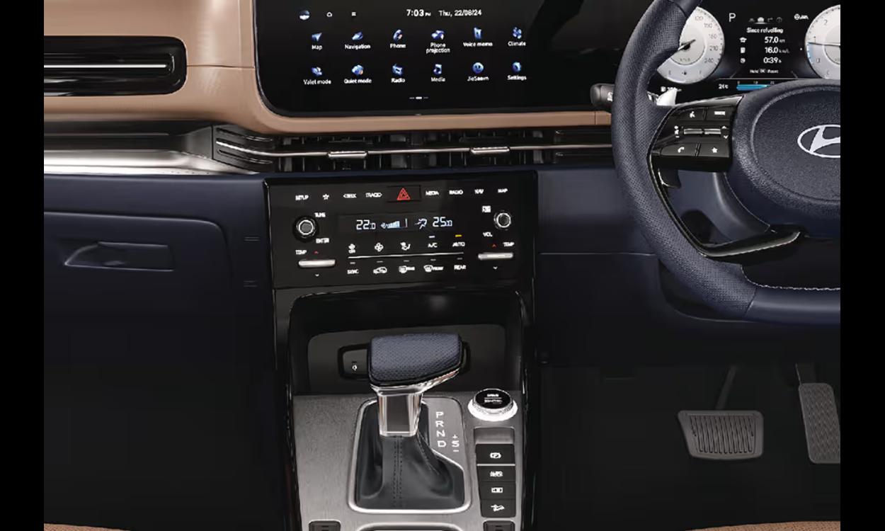 Hyundai alcazar center Console