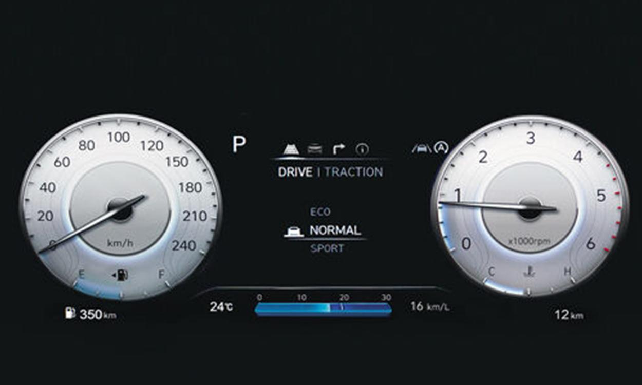 Hyundai alcazar digital display