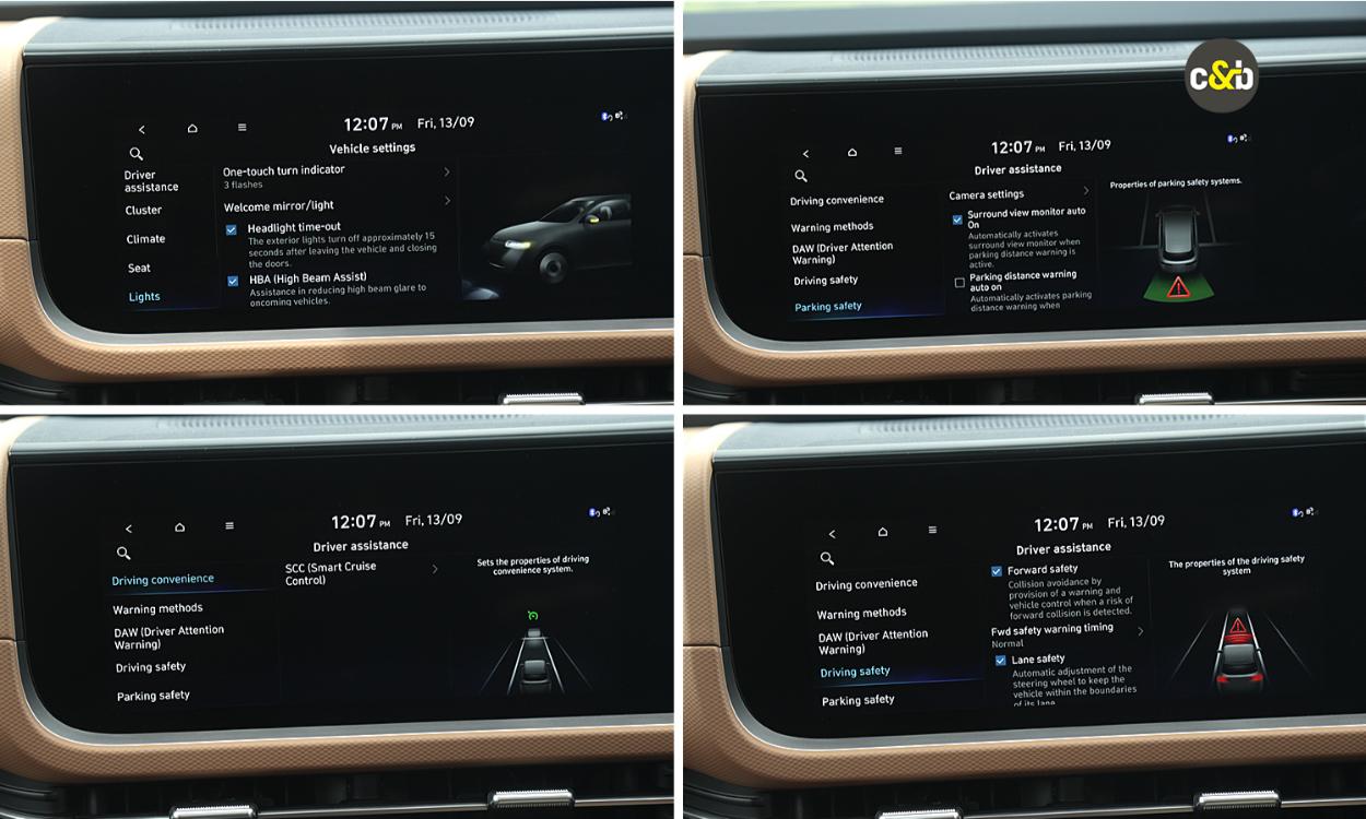 Hyundai Alcazar Display