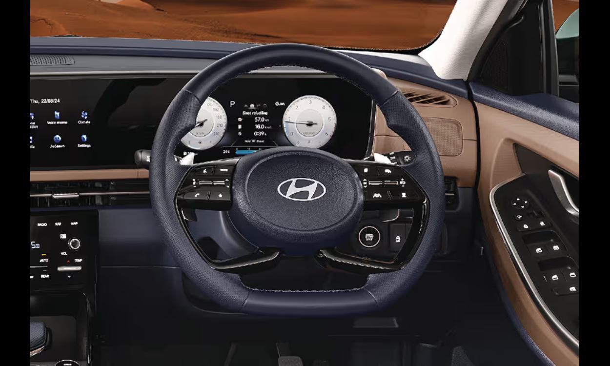 Hyundai alcazar steering Wheel