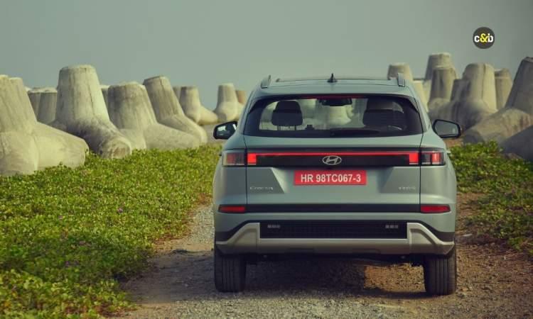 Hyundai Creta Electric Image Rear View