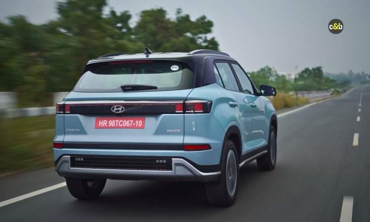 Hyundai Creta Electric Rear View