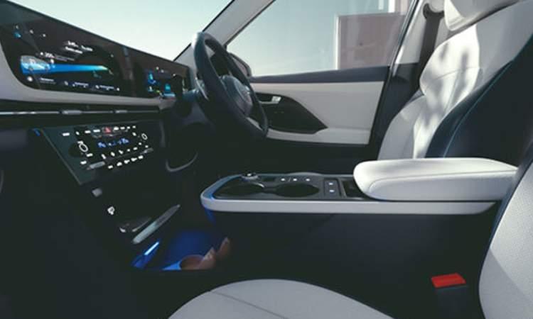 Floating console with surround Hyundai creta EV