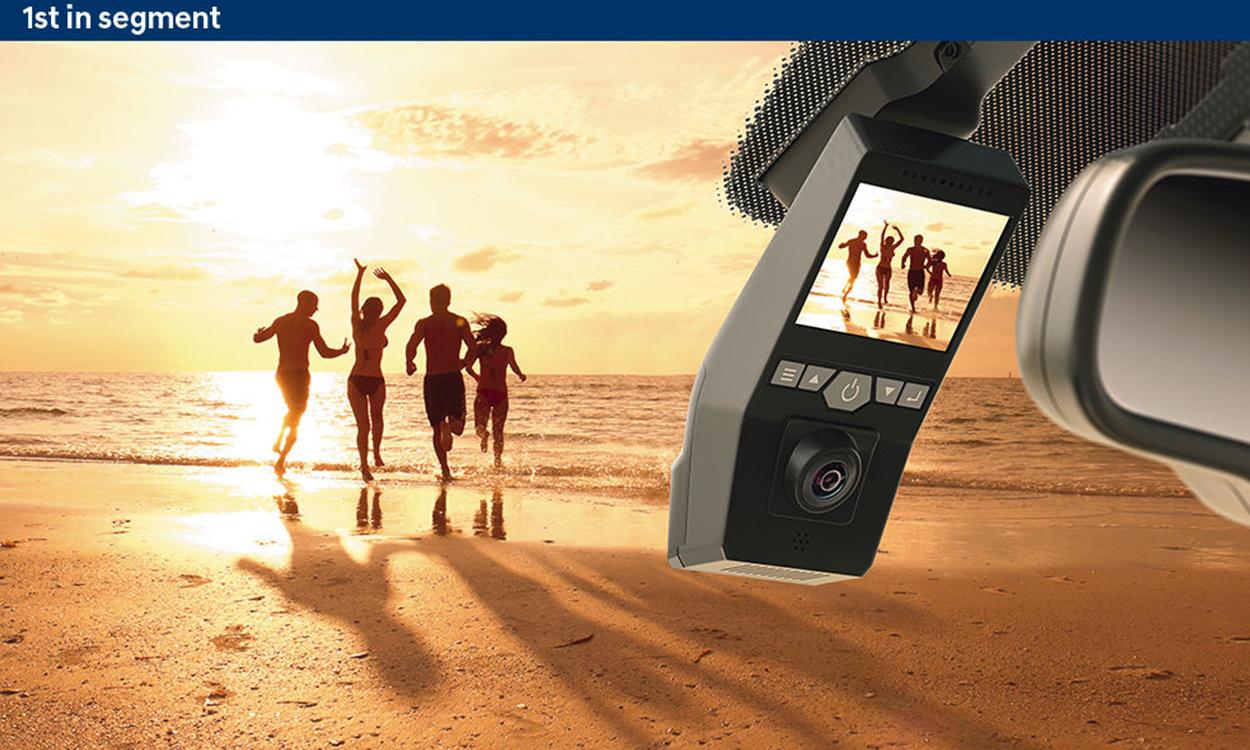 Hyundai exter dashcam with dual camera