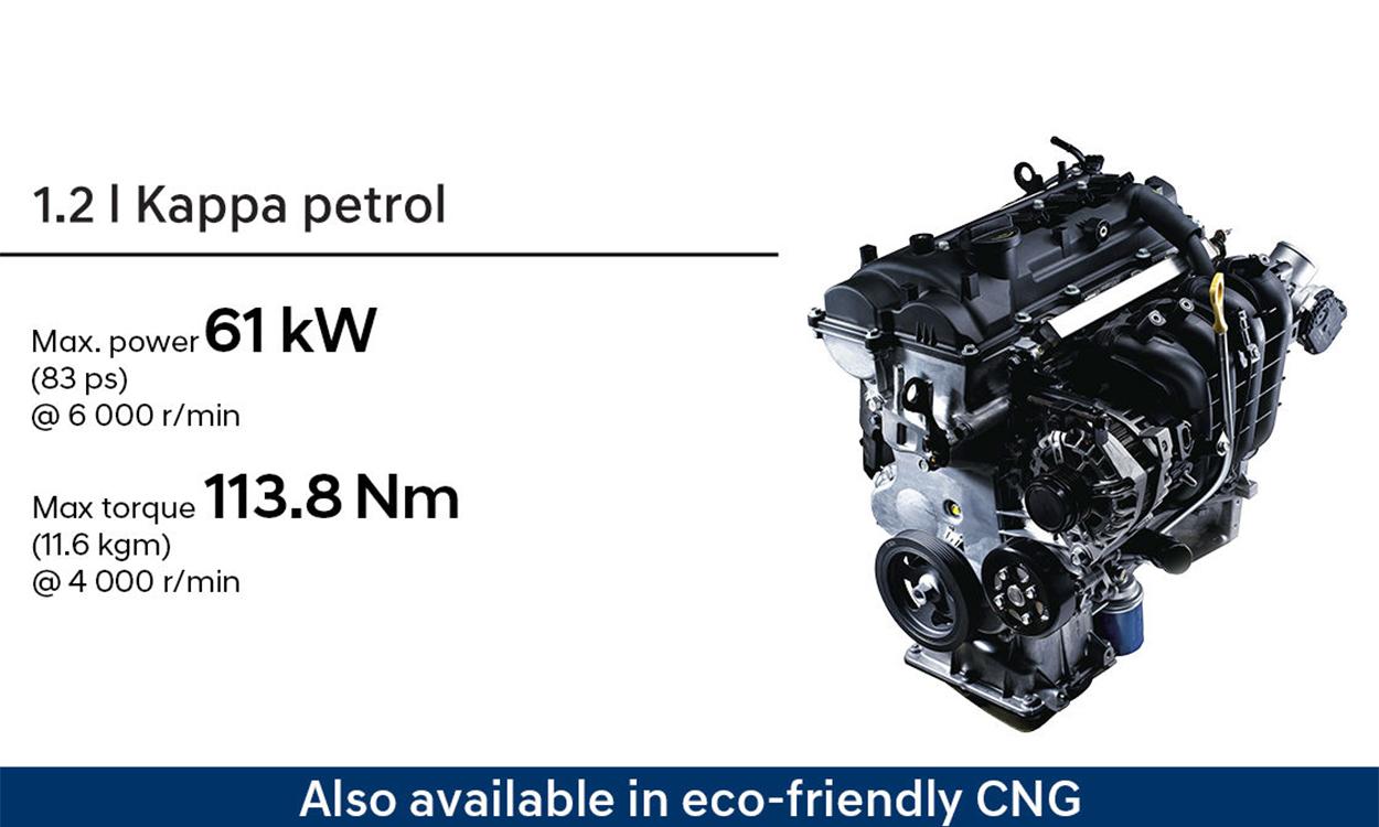 exter petrol engine