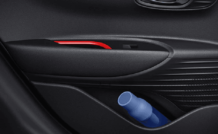 New I20 N Line Front & Rear Door Map Pockets