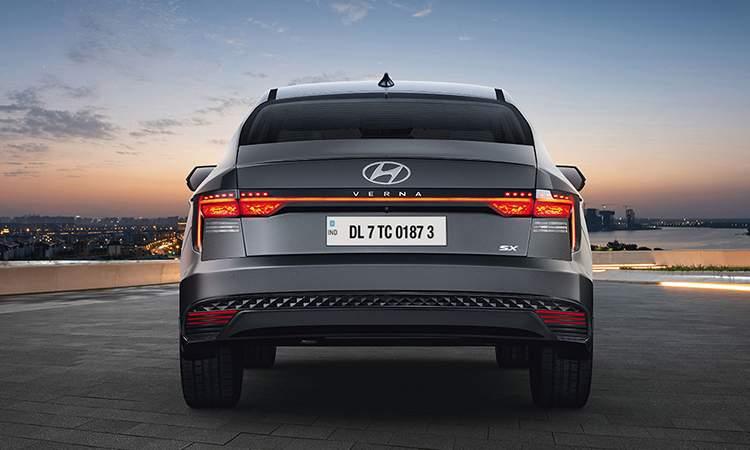 2023 Hyundai Verna Rearview