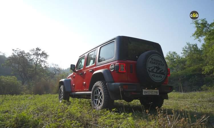 Jeep Wrangler Rear View