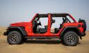 Jeep wrangler unlimited sideview