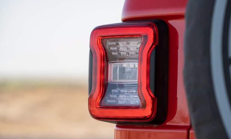 Jeep Wrangler Unlimited Taillight