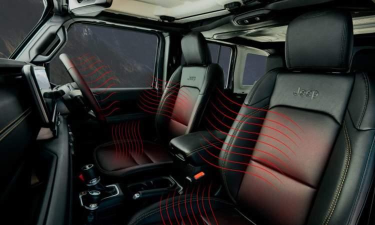 Jeep wrangler unlimited comfort seat