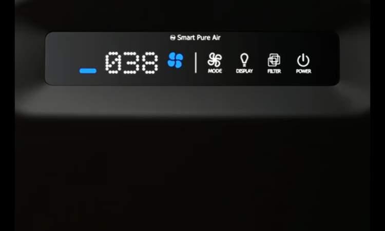Smart Pure Air Purifier with AQI Display