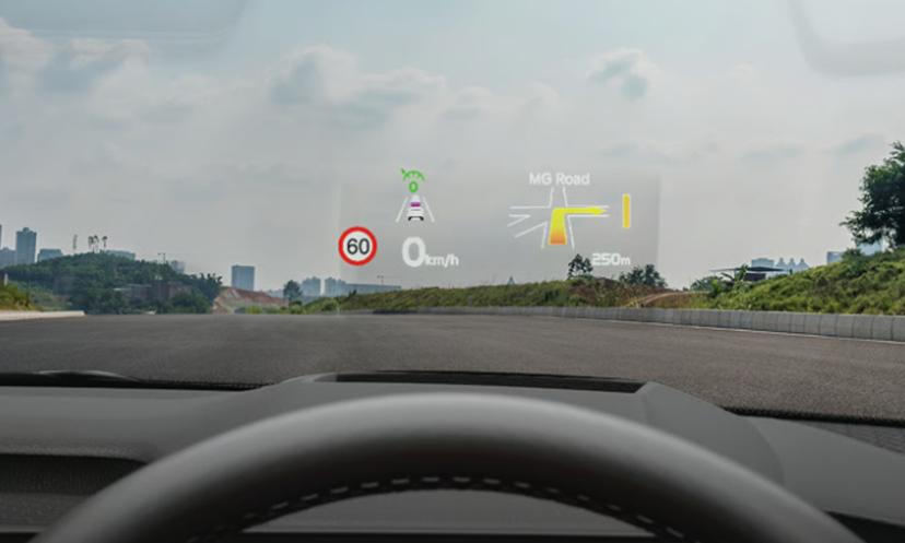 Kia Carnival Headsup Display