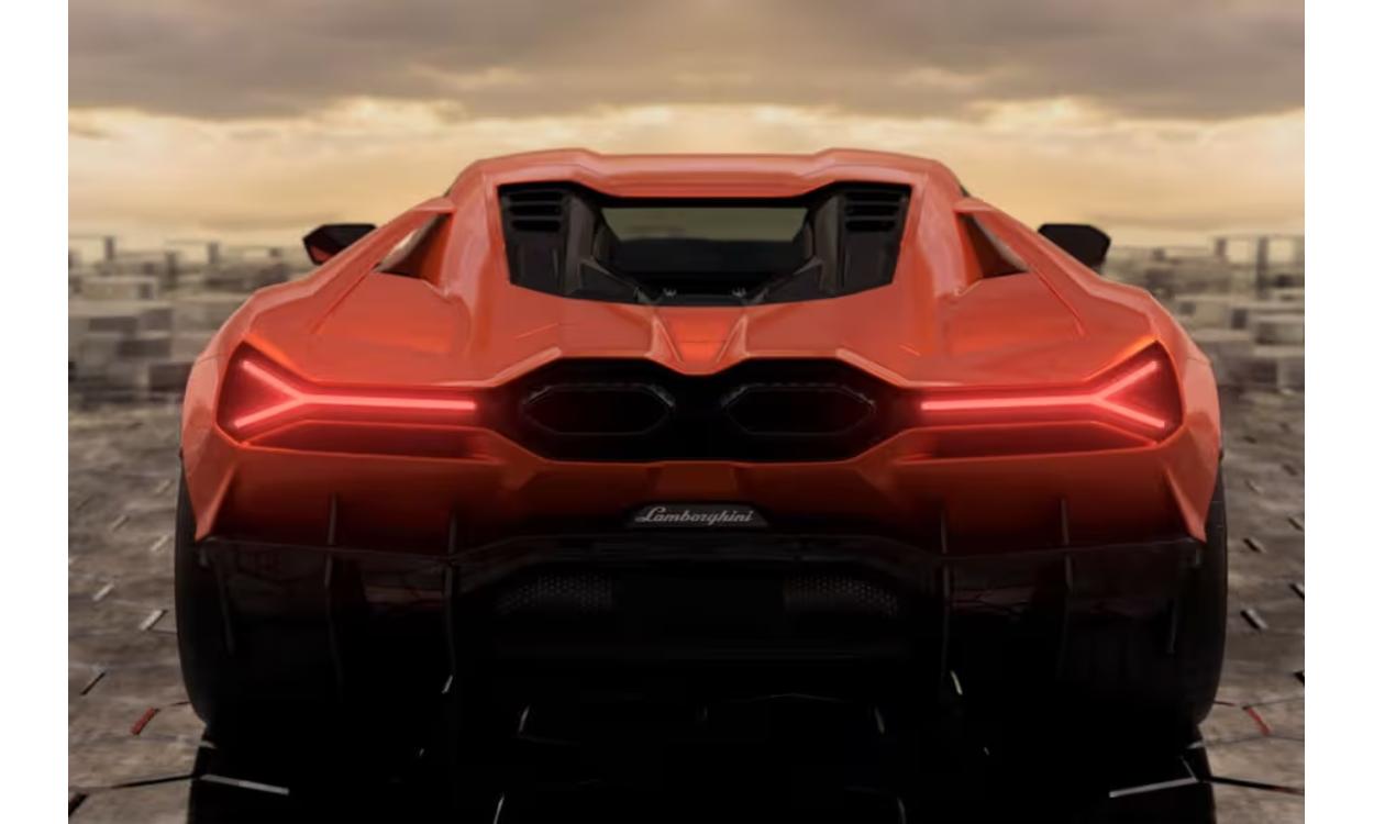 Lamborghini Revuelto Rear View