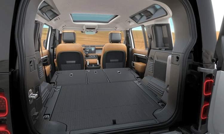 Land rover defender interior