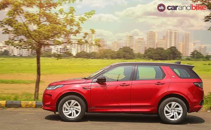 Land Rover Discovery Sport In Highway Sideview