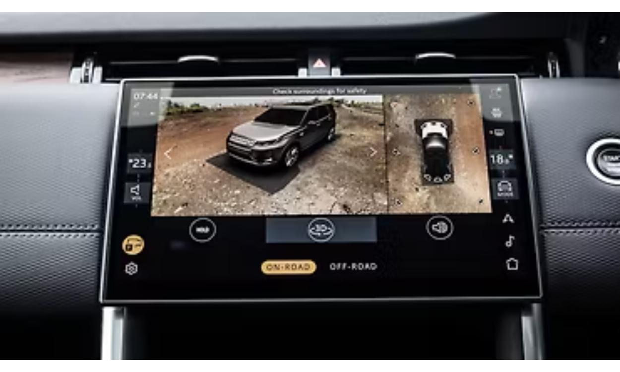 Discovery Sport Interior 360 Degree Camera Control