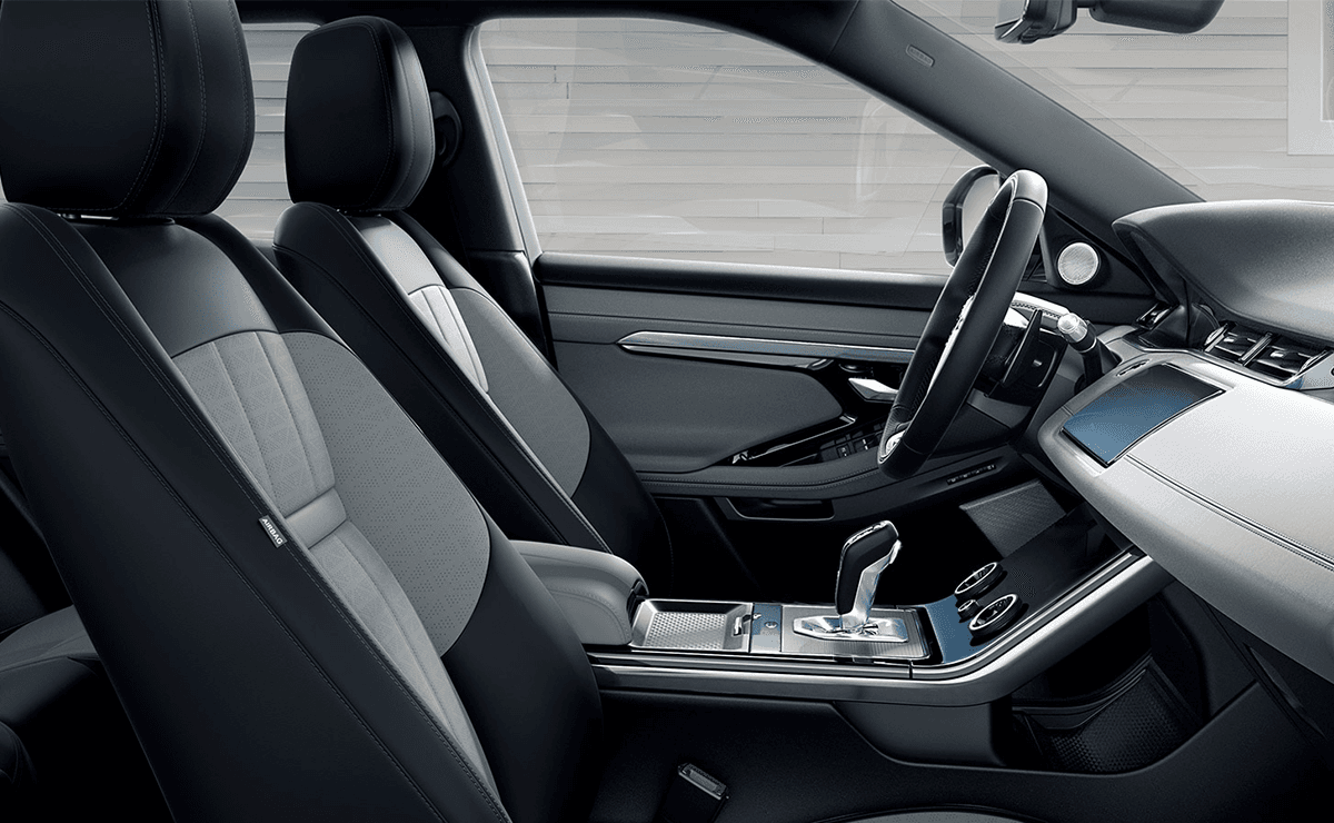 Land Rover Evoque Front Seating Side View