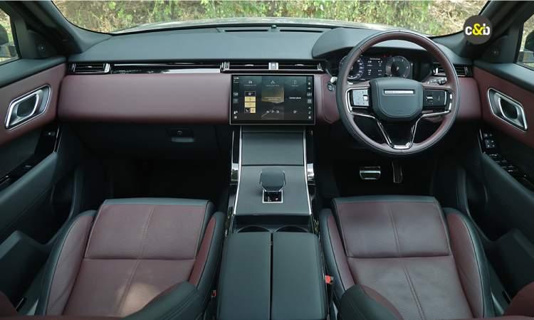 Range rover velar dashboard