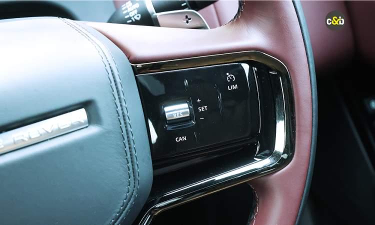 Range Rover Velar Paddle Shift