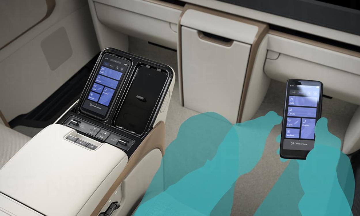 Lexus lm Integrated Comfort Control