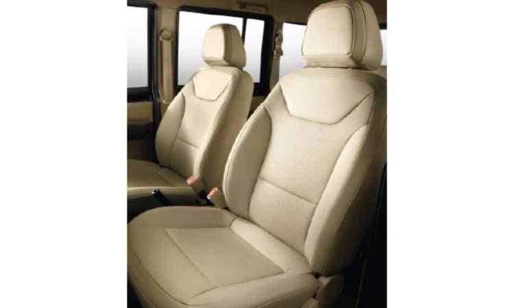 Mahindra Bolero Leatherette Upholstery