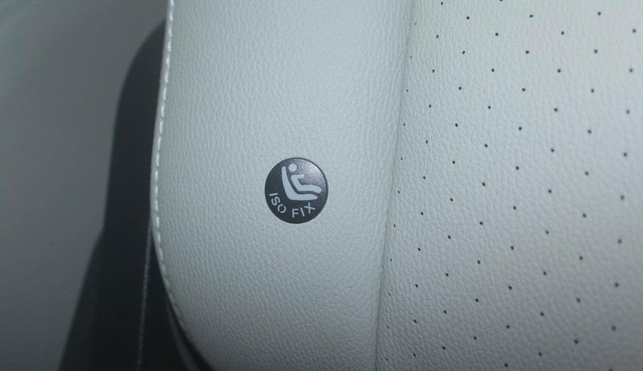 Interier child seat mounts