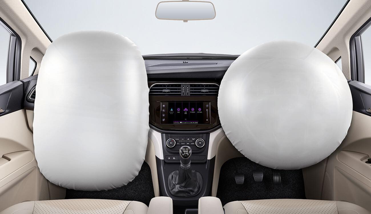 Interier dual airbags