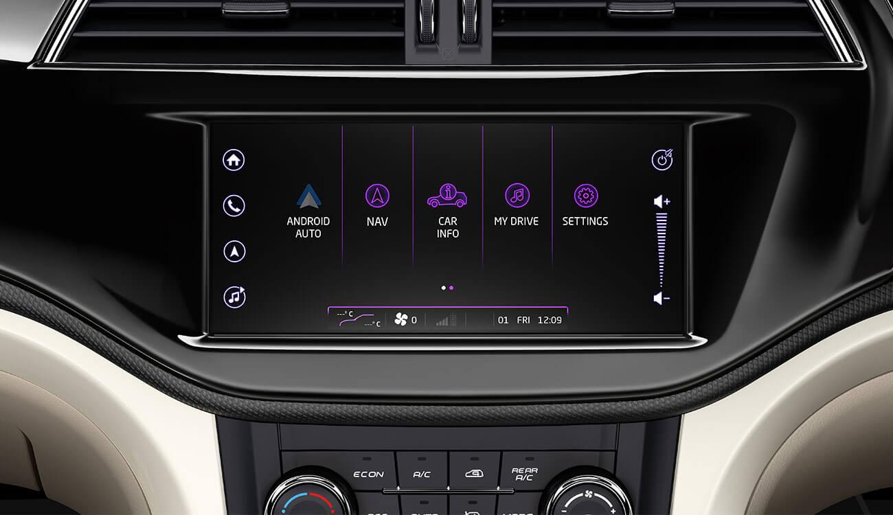 Interier infortainment