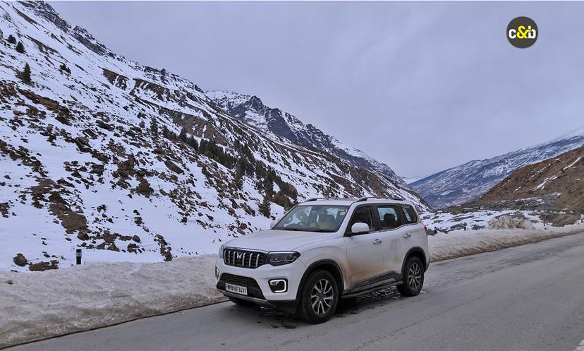 Mhindra Scorpio Rideview