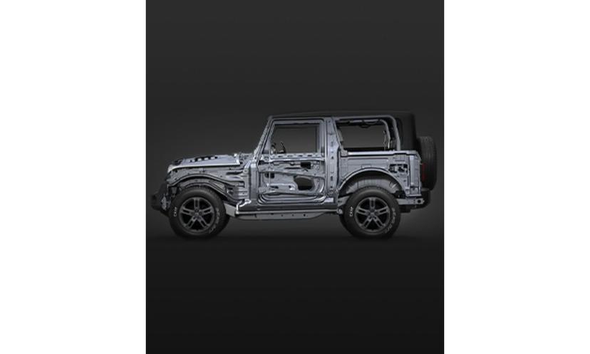 2025 Mahindra Thar Sideview
