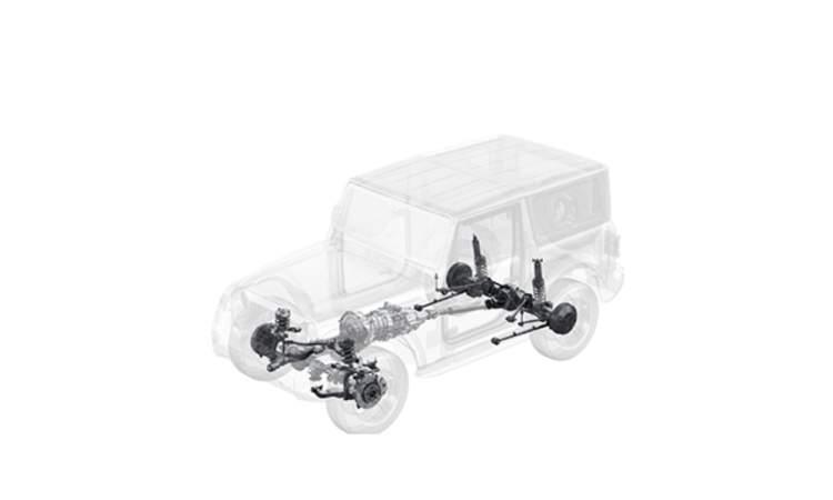 2025 Mahindra Thar Structure