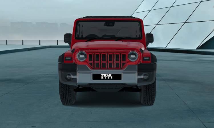 Mahindra thar roxx front view