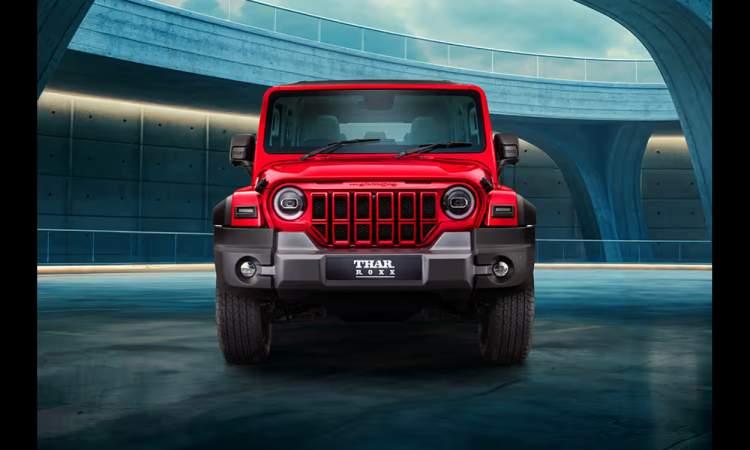 Mahindra thar roxx frontlook