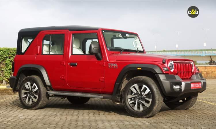 Mahindra Thar Roxx Quartar Glass